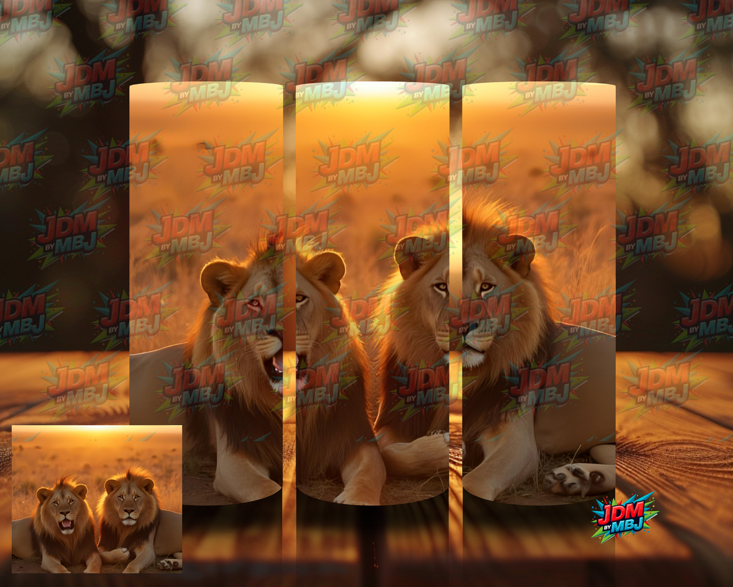 Inspired by Lions Sublimation Prints