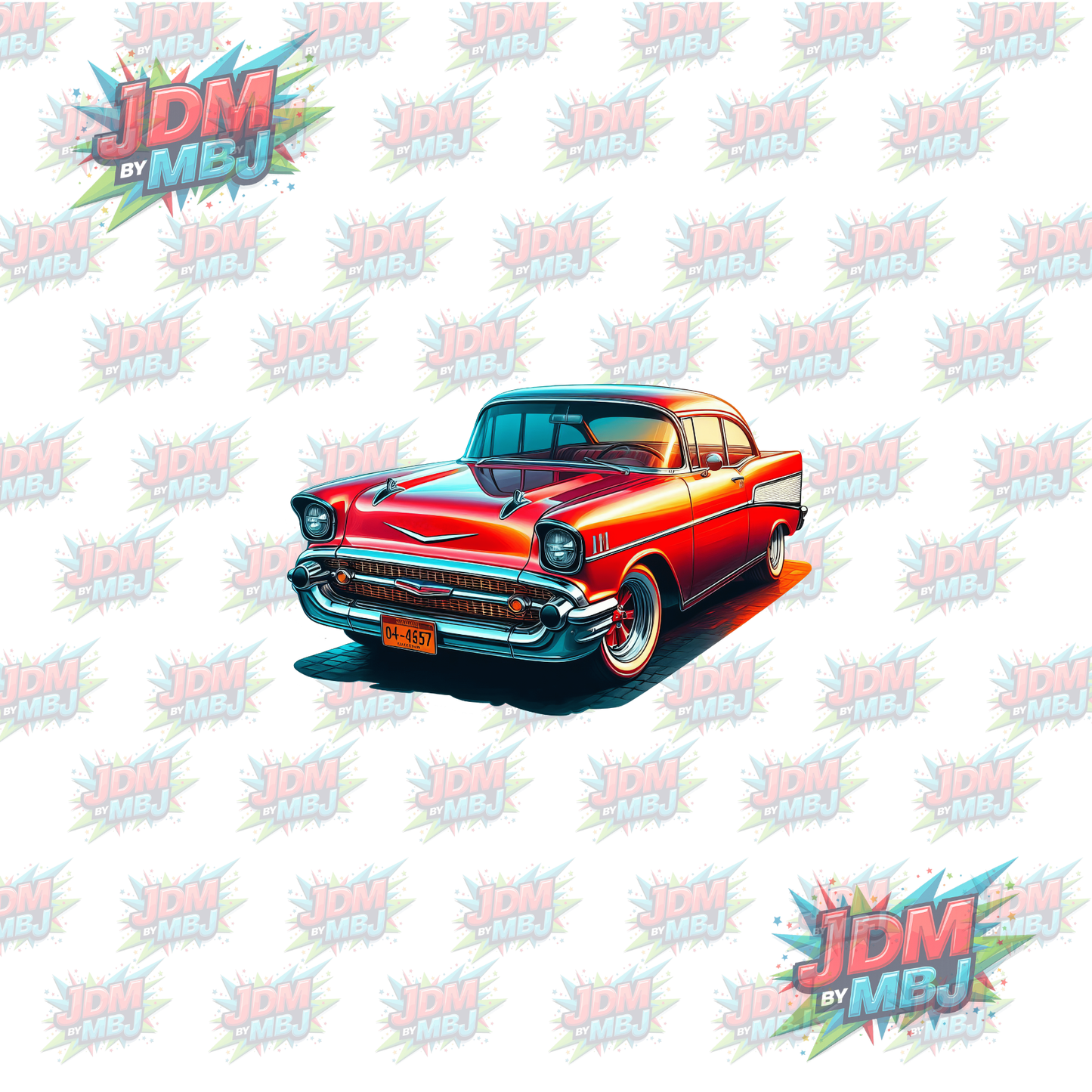 Iron On - Classic Vintage Cars DTF 20cm