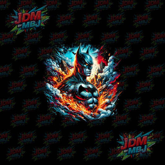 Iron On - Superhero Halftone DTF