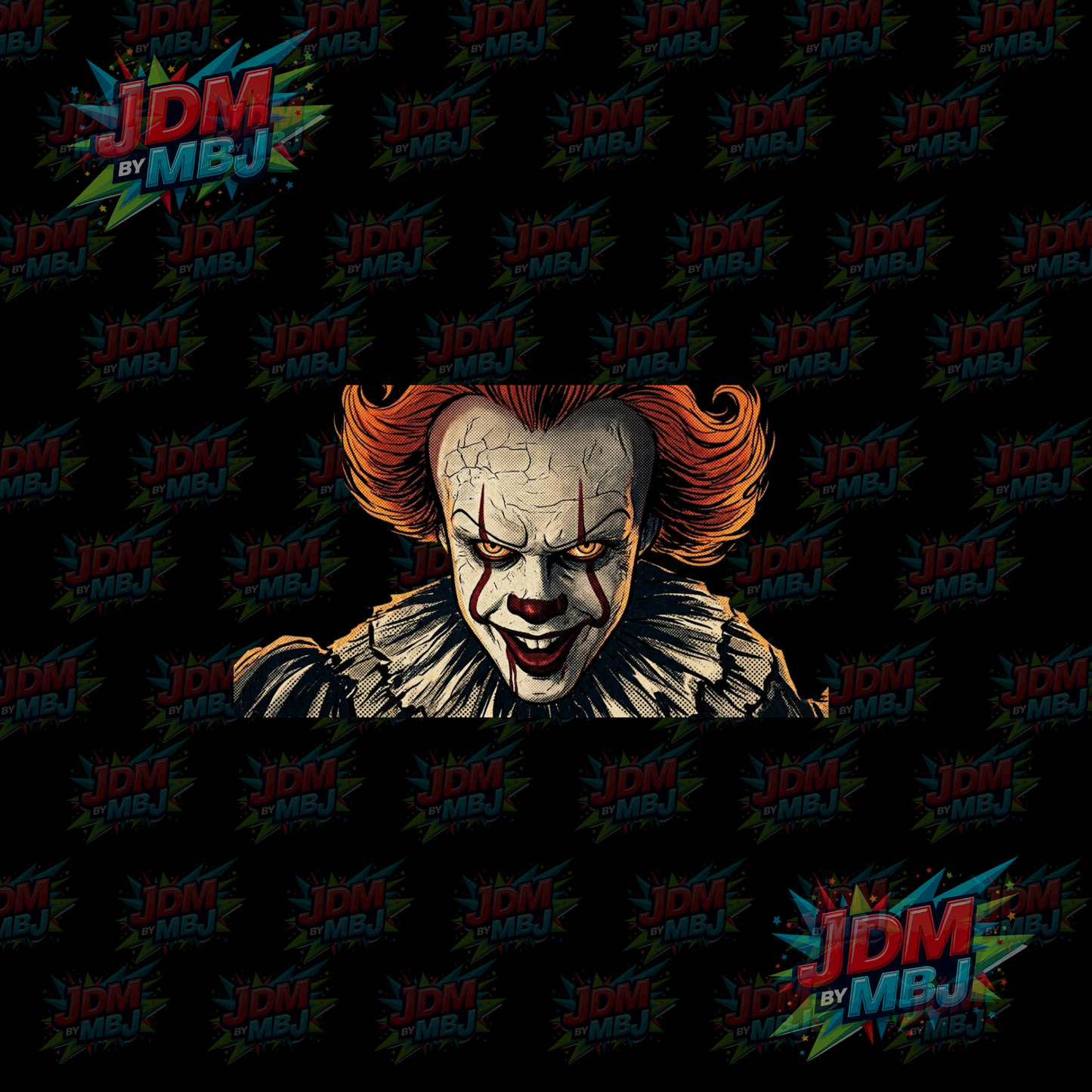 Iron On - Horror 'Halftone' DTF