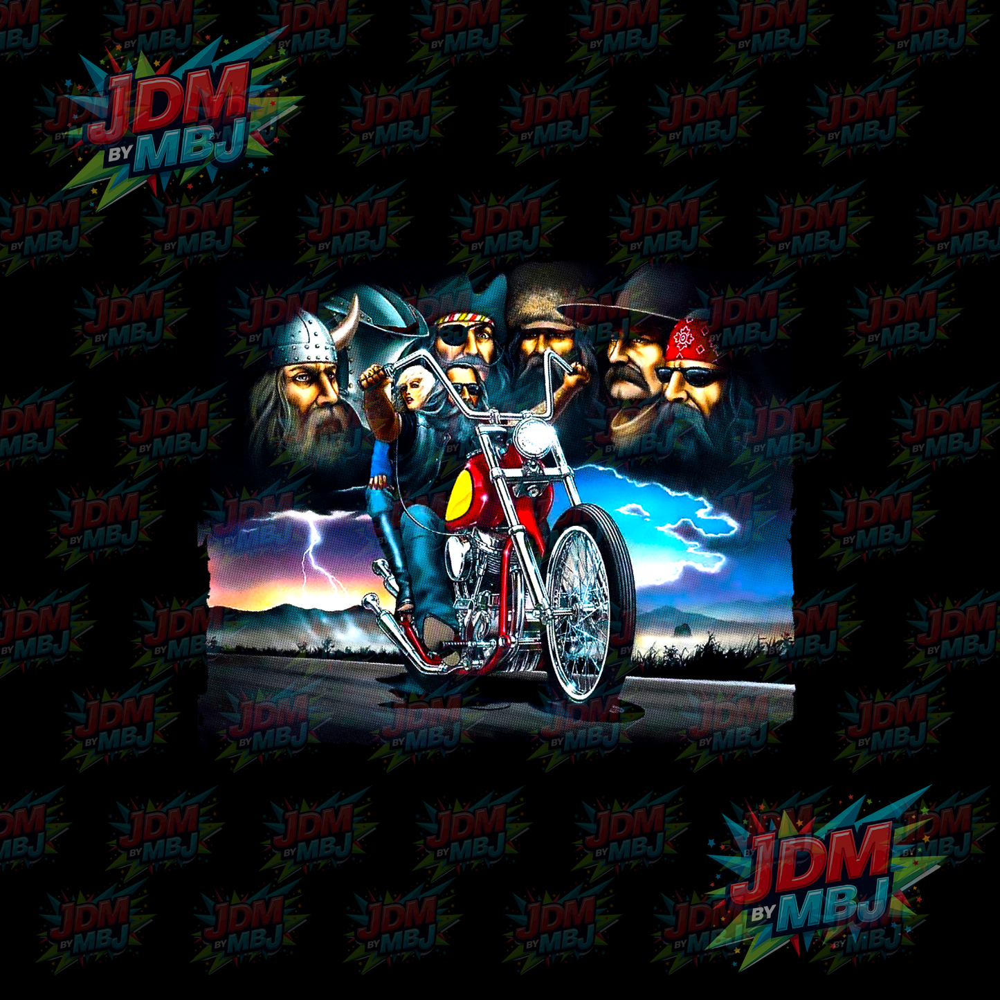 Iron On - Halftone DTF