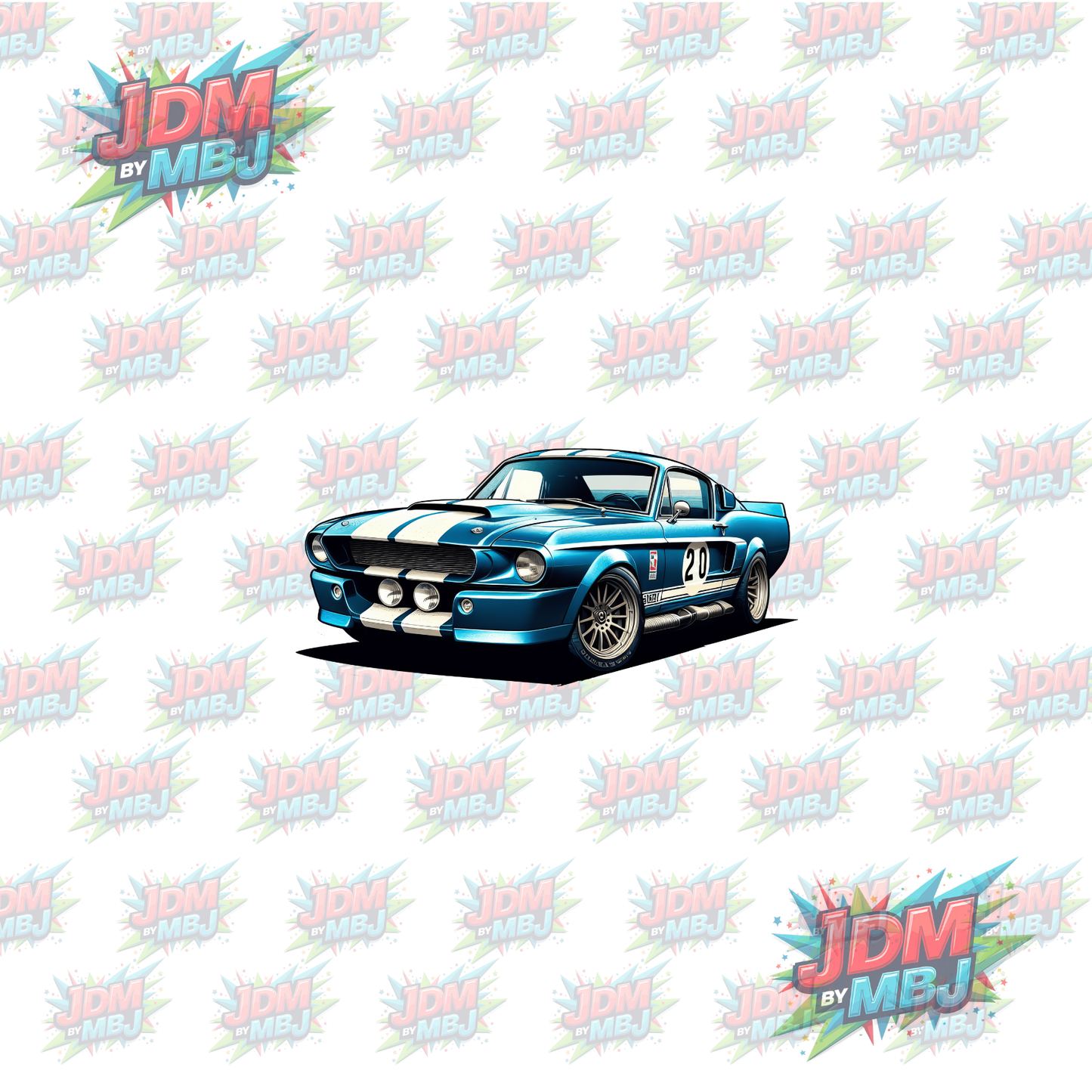 Iron On - Classic Vintage Cars DTF 20cm