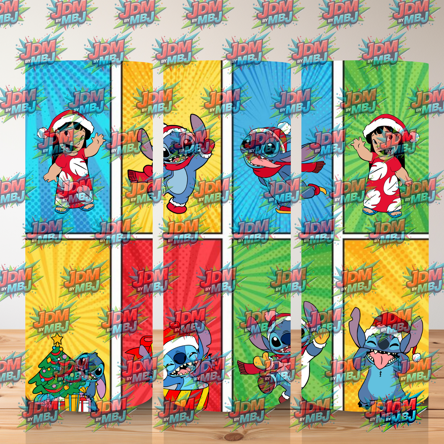 Inspired by Stitch Christmas Sublimation Prints