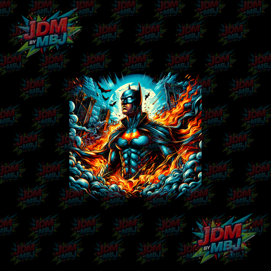 Iron On - Superhero Halftone DTF