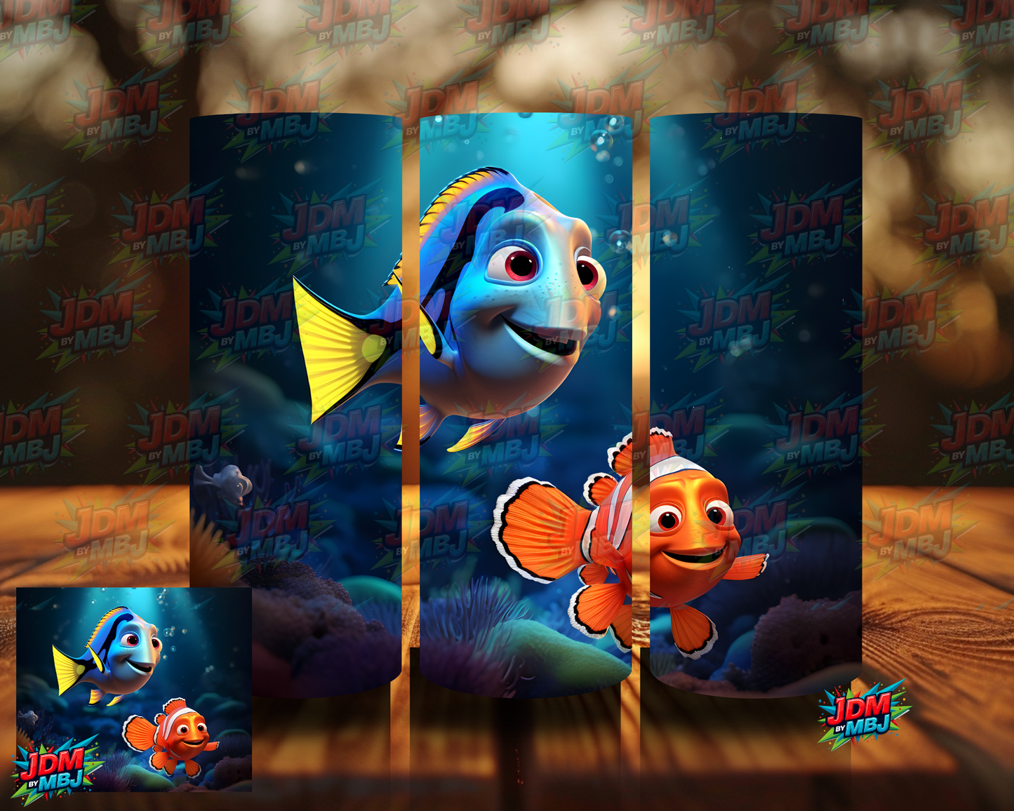 Inspired by Finding Nemo Sublimation Prints