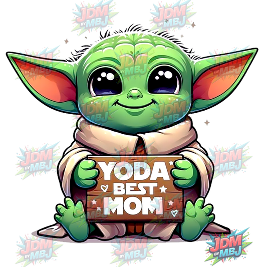 Iron On - Baby Yoda DTF 25cm