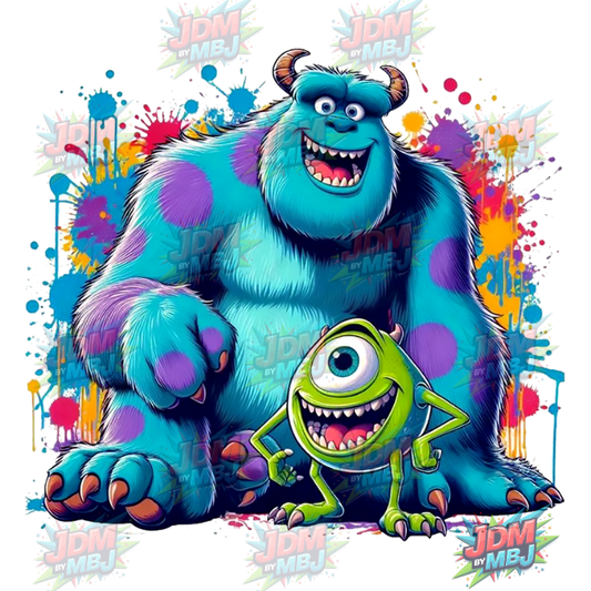 Iron On - Monster's inc DTF 25cm