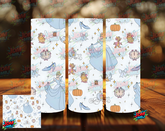 Inspired by Cinderella Sublimation Prints