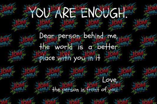 You Are Enough Inspirational - Hoodie