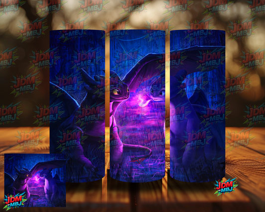 Inspired by Toothless Sublimation Prints