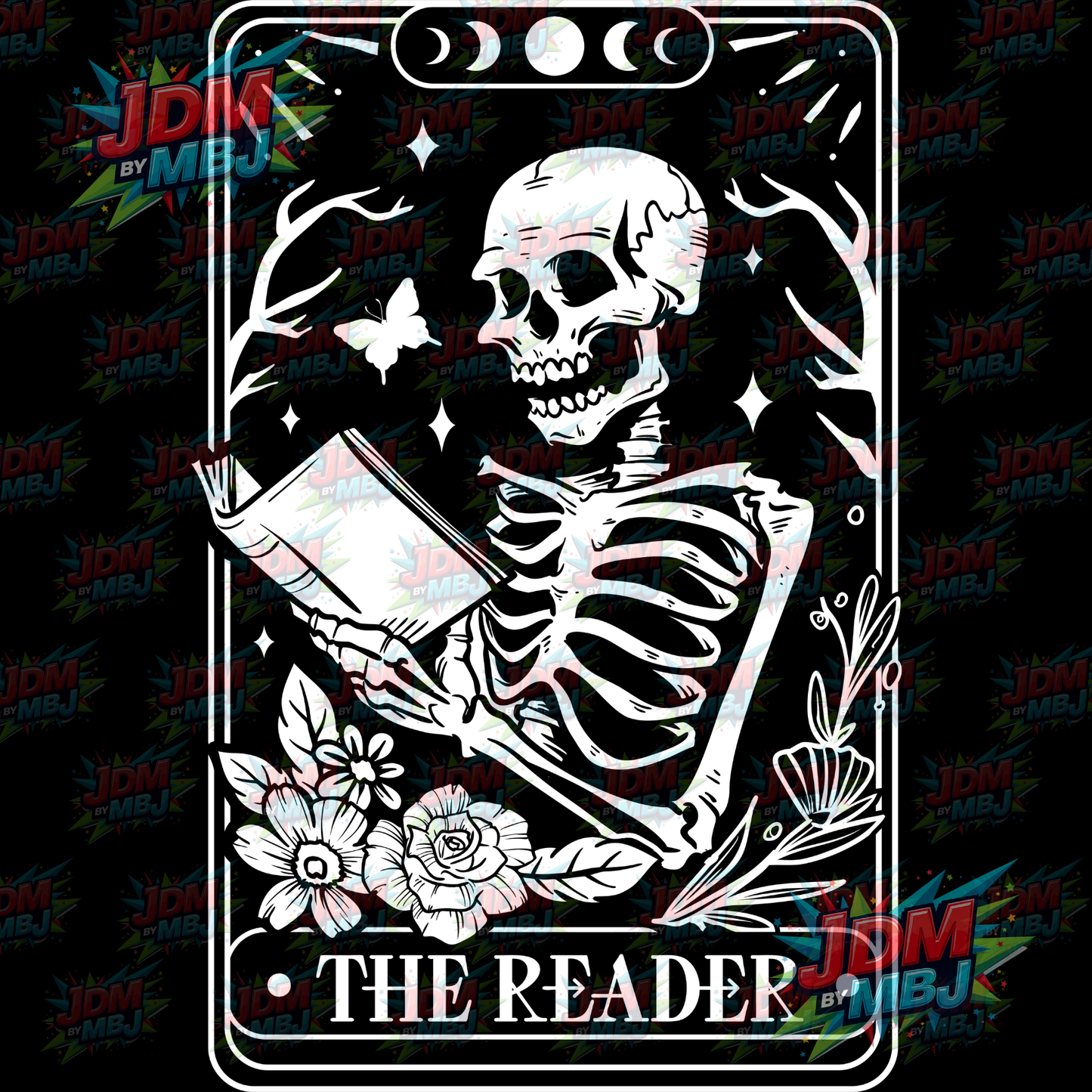 Iron On - The Reader DTF 20cm