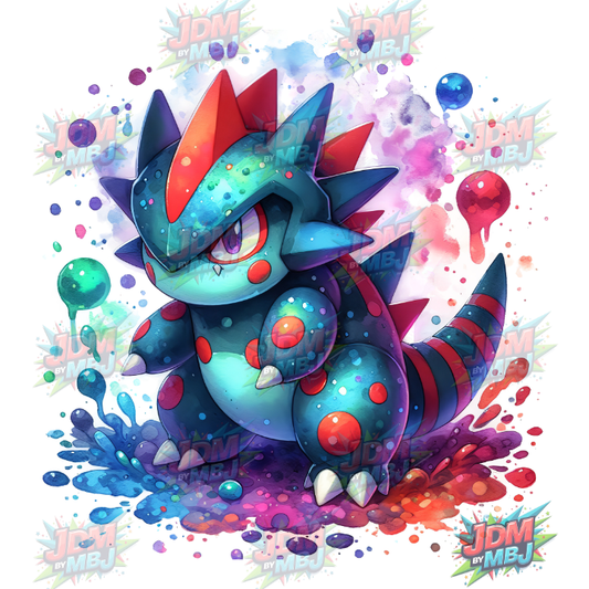 Iron On - Pokémon (2) DTF 25cm