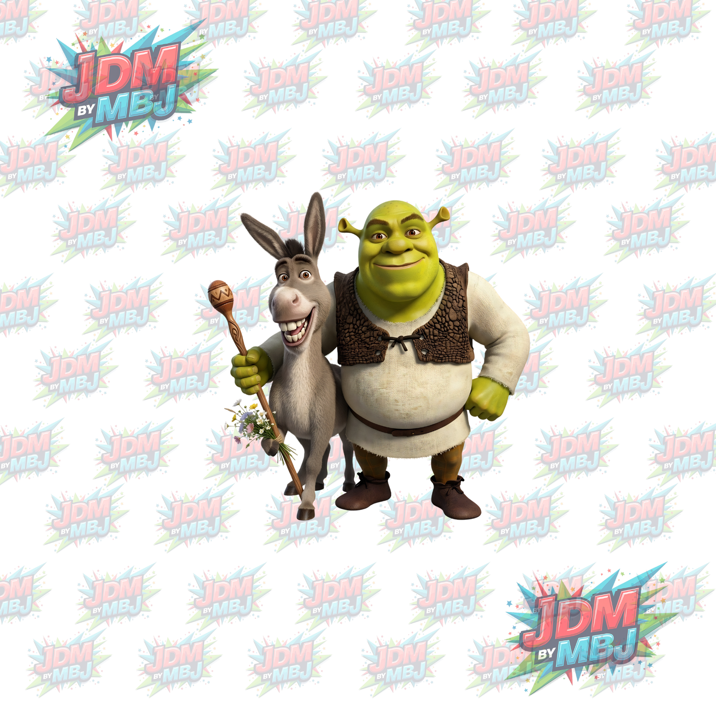 Iron On - Shrek DTF