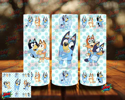 Inspired by Bluey Sublimation Prints