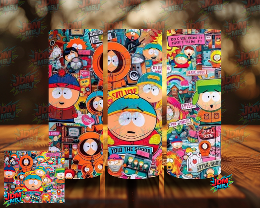 Inspired by South Park Sublimation Prints