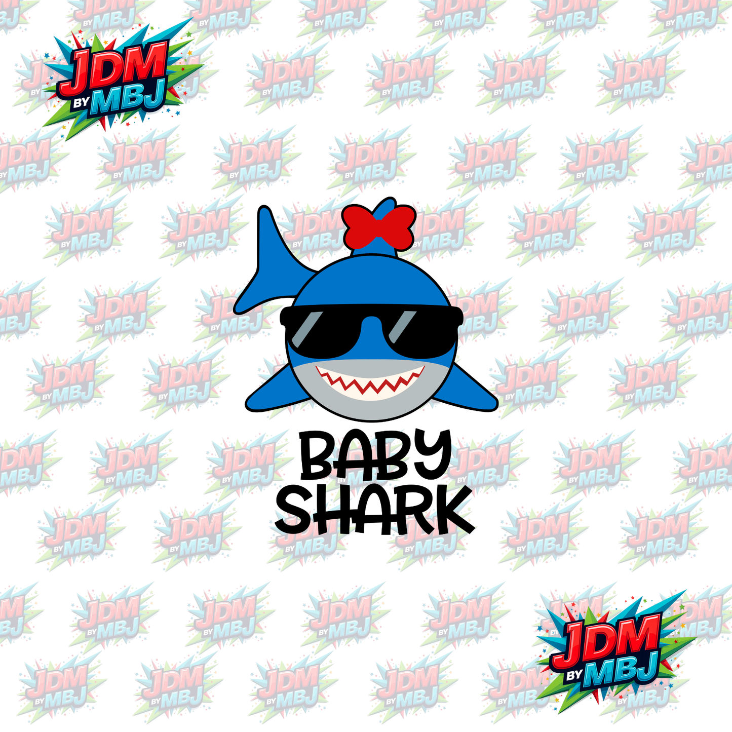 Iron On - Baby Shark DTF 20cm