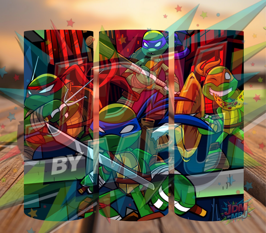 Inspired by Teenage Ninja Turtle Sublimation Prints