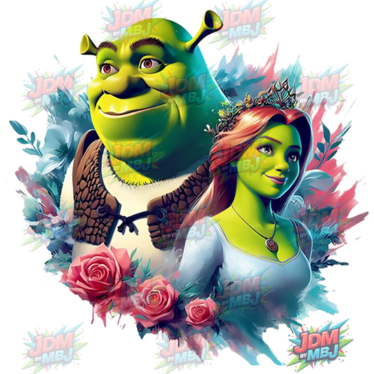 Iron On - Shrek DTF 25cm