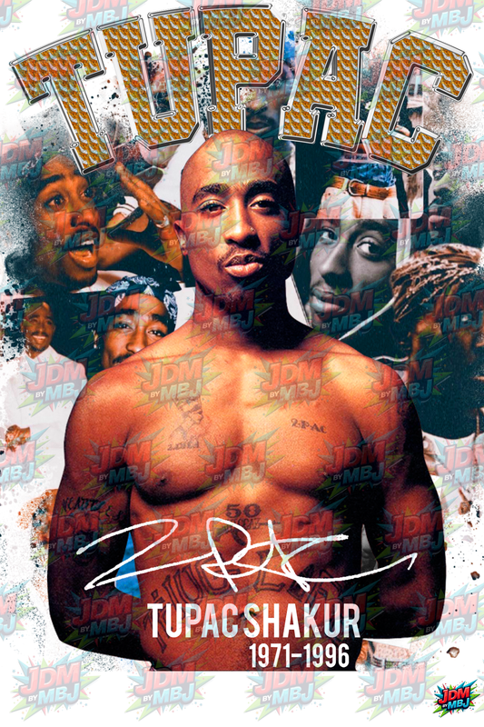 Iron On - Tupac DTF 25cm