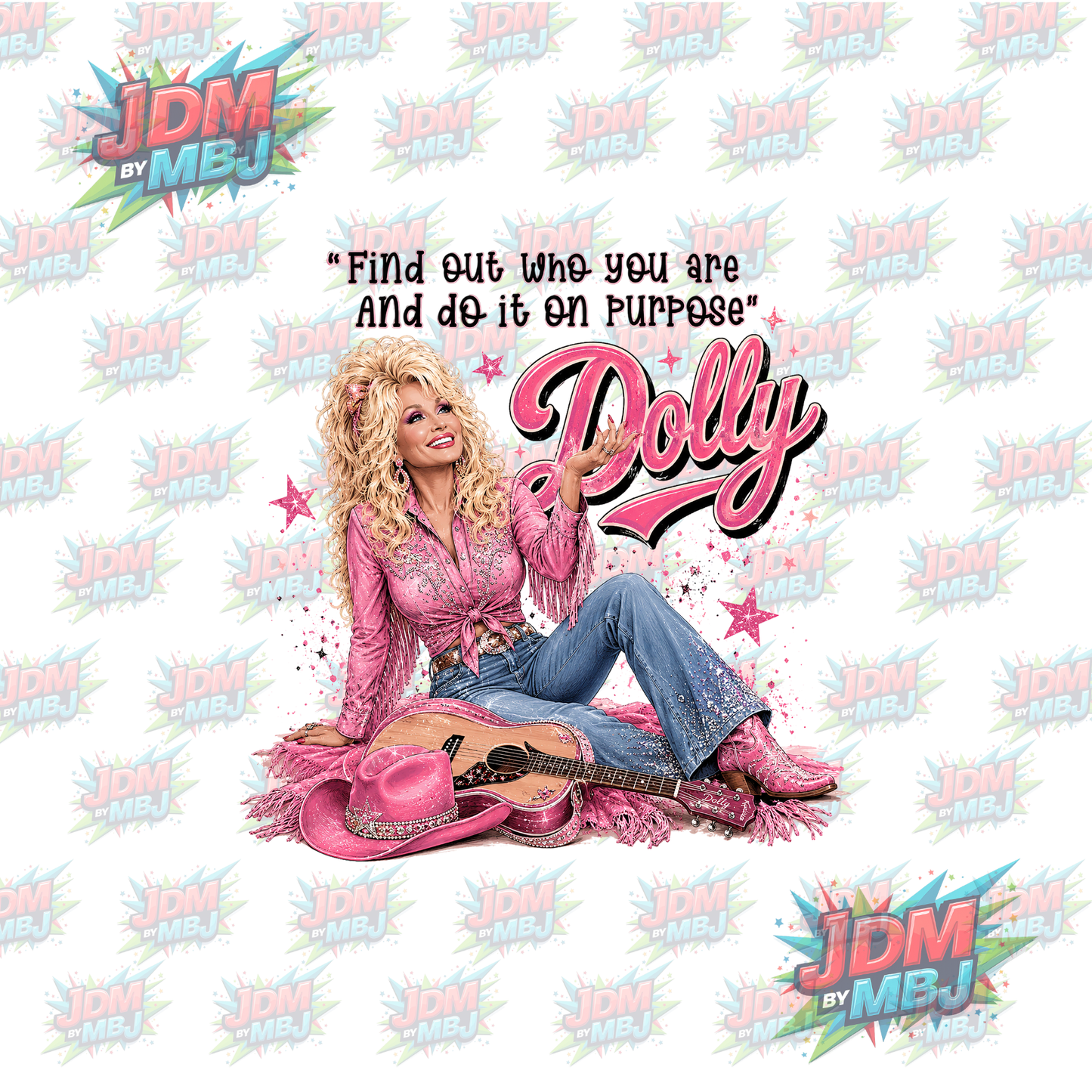 Iron On - Dolly Parton DTF