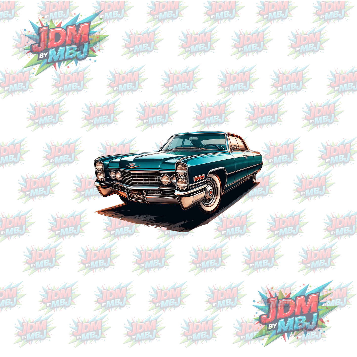 Iron On - Classic Vintage Cars DTF 20cm