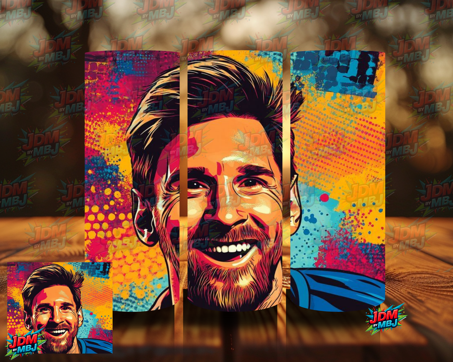 Inspired by Messi Soccer Player Sublimation Prints