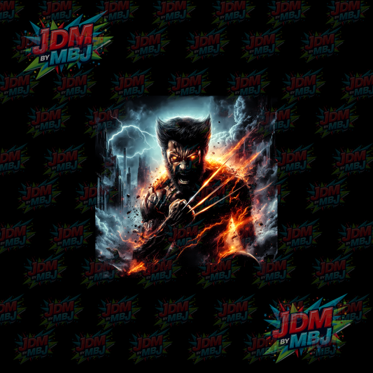 Iron On - Superhero Halftone DTF