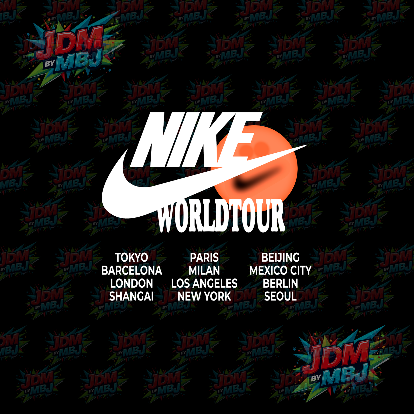 Iron On - Nike World Tour DTF