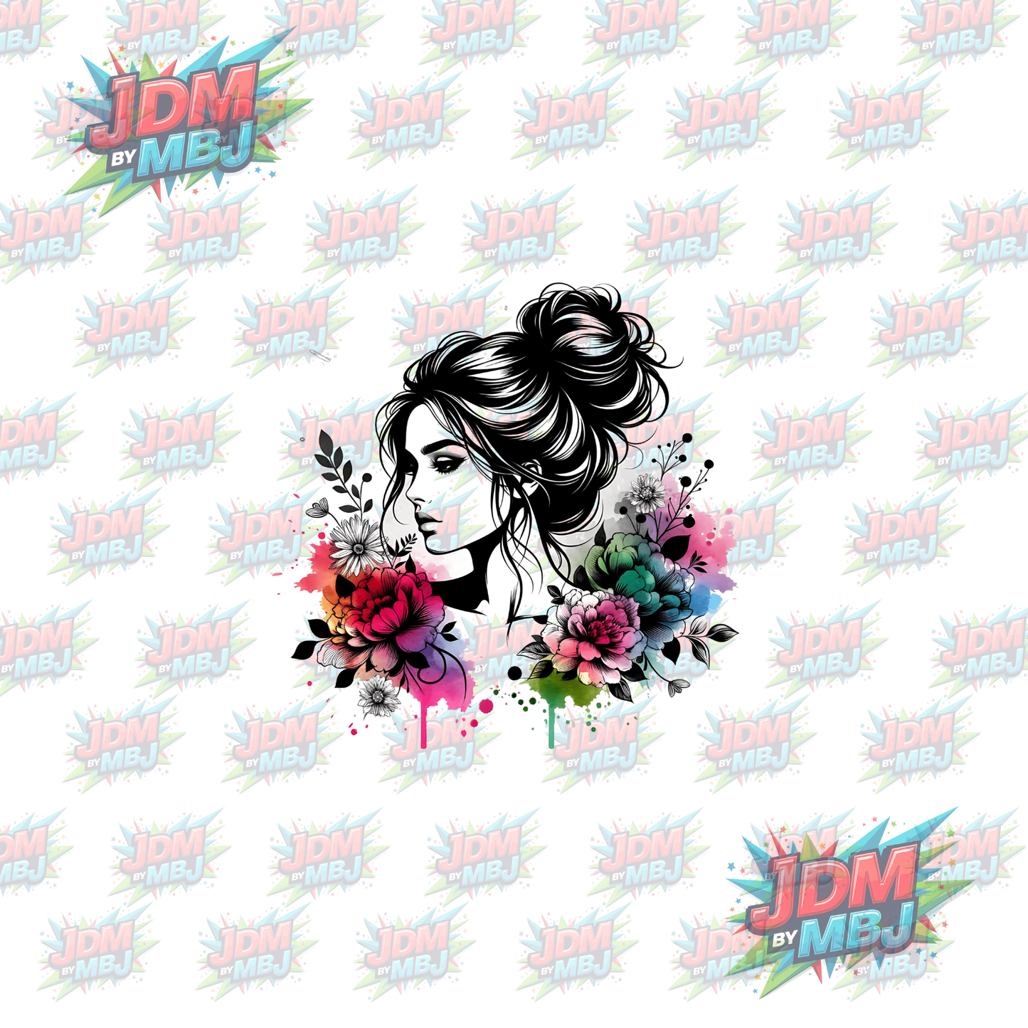 Iron On - Tattoo Girl DTF
