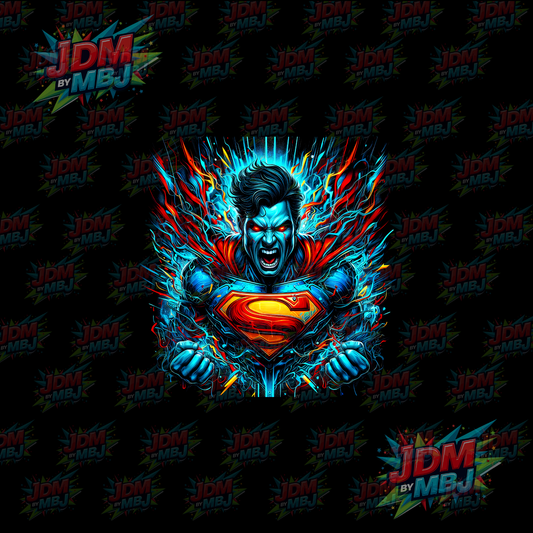 Iron On - Superhero Halftone DTF