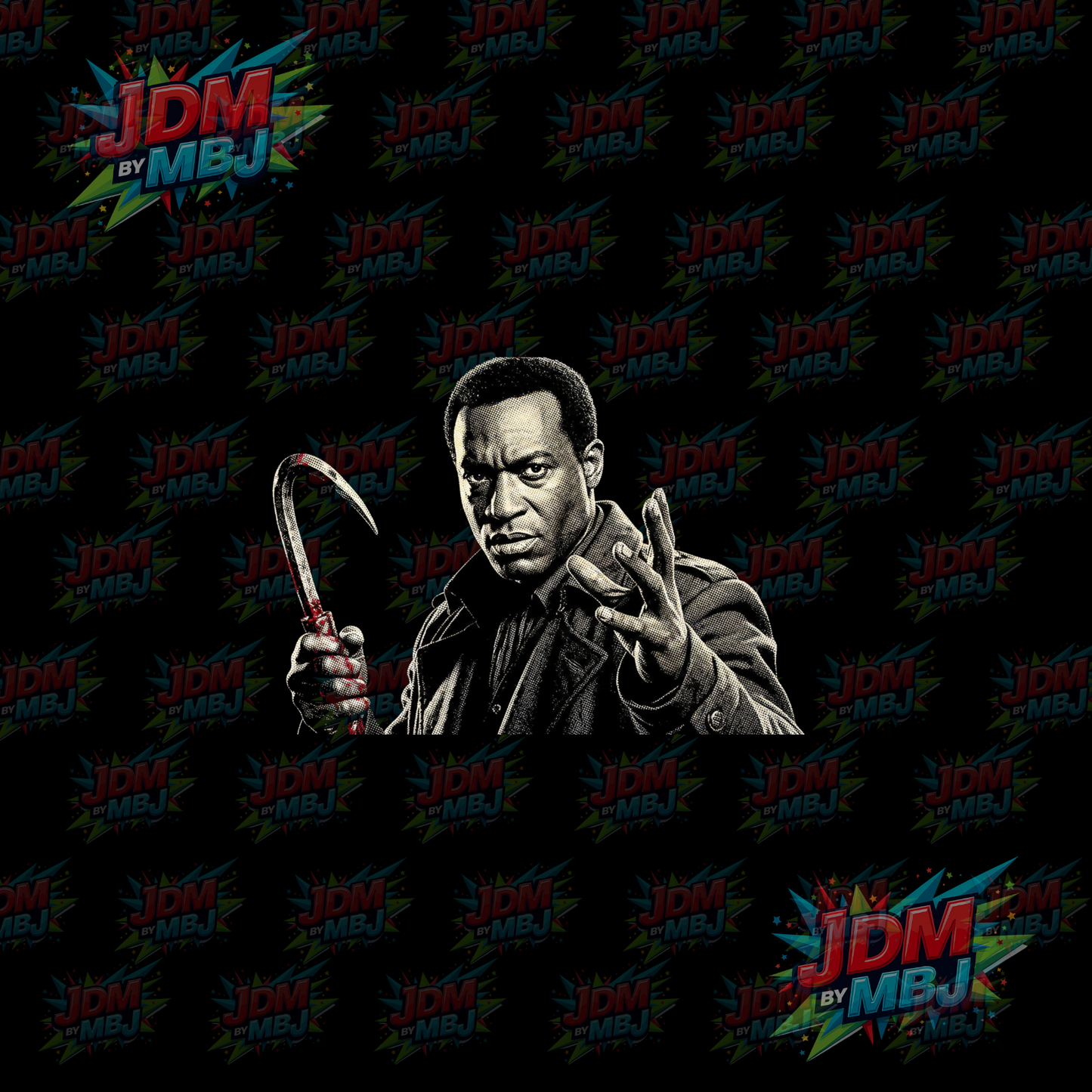 Iron On - Horror 'Halftone' DTF