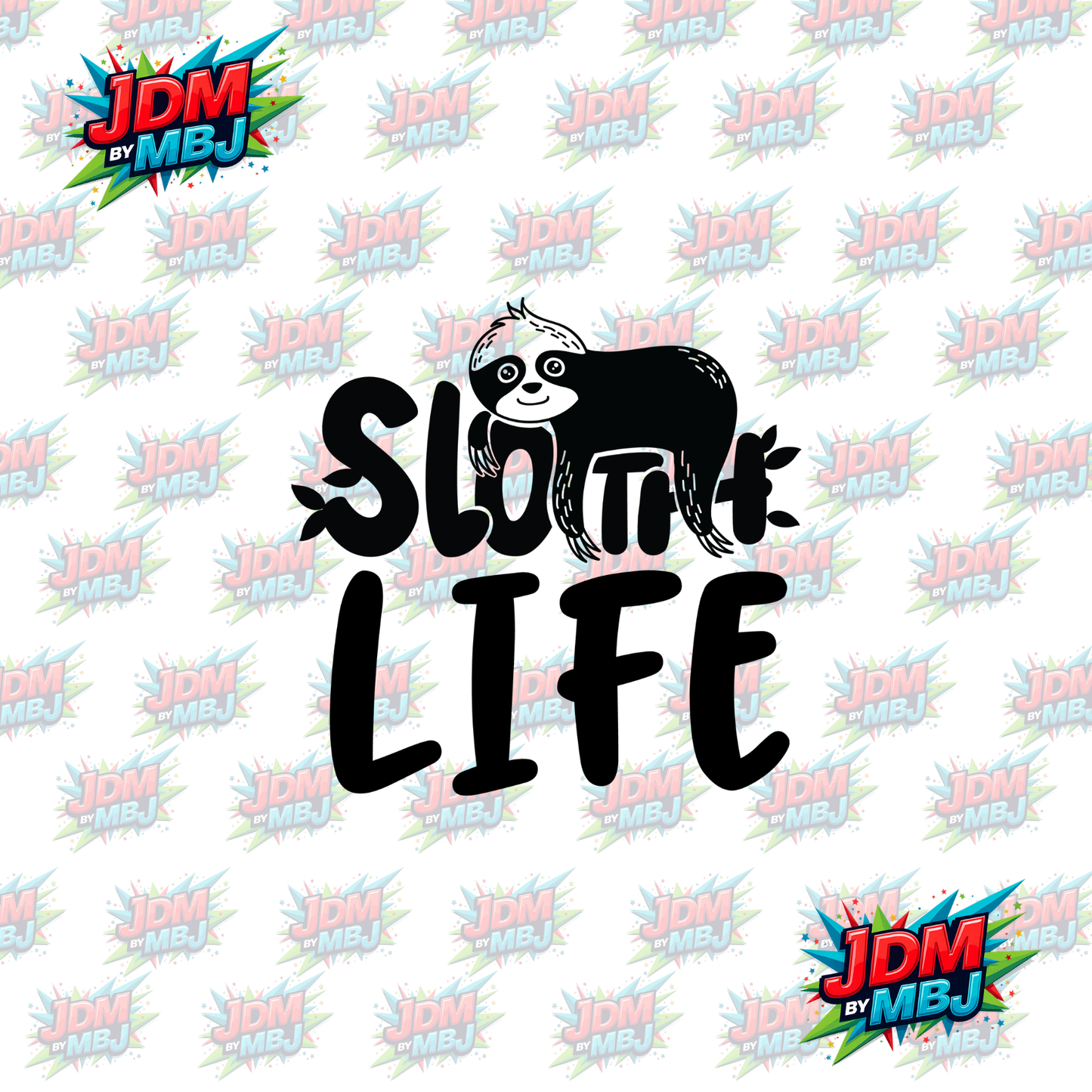 Iron On - Sloth DTF 20cm