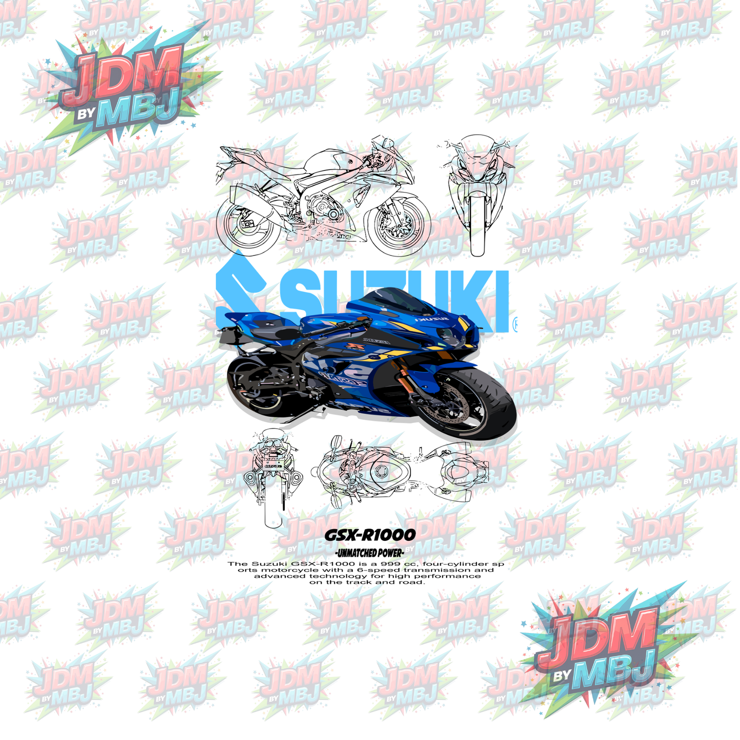 Iron On - Motorcycle DTF