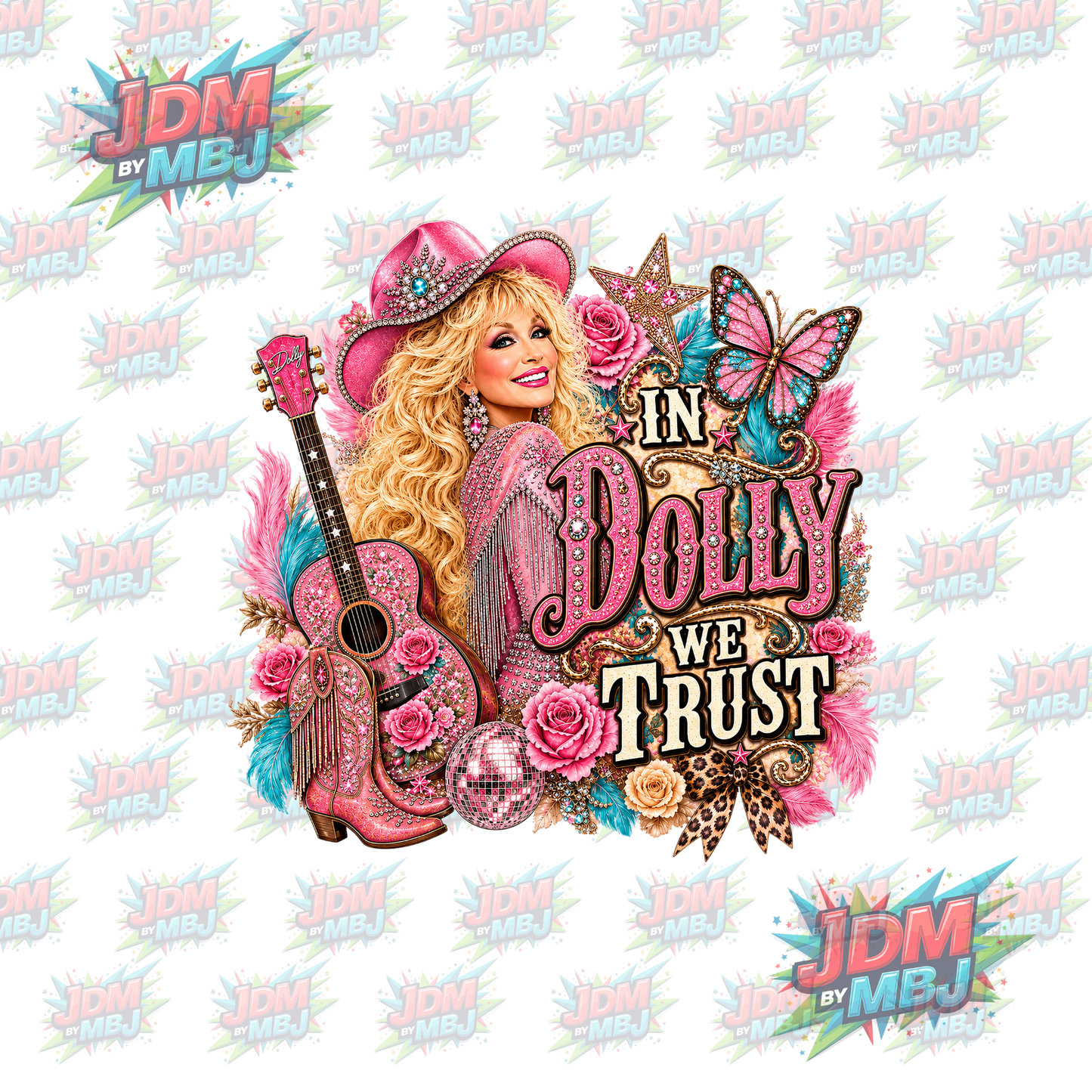 Iron On - Dolly Parton DTF