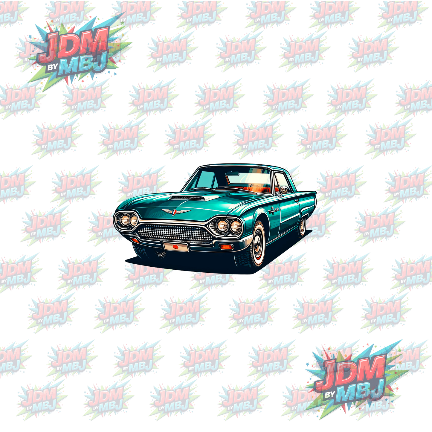 Iron On - Classic Vintage Cars DTF 20cm