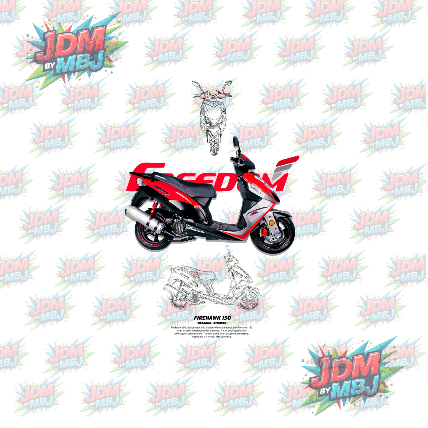 Iron On - Motorcycle DTF