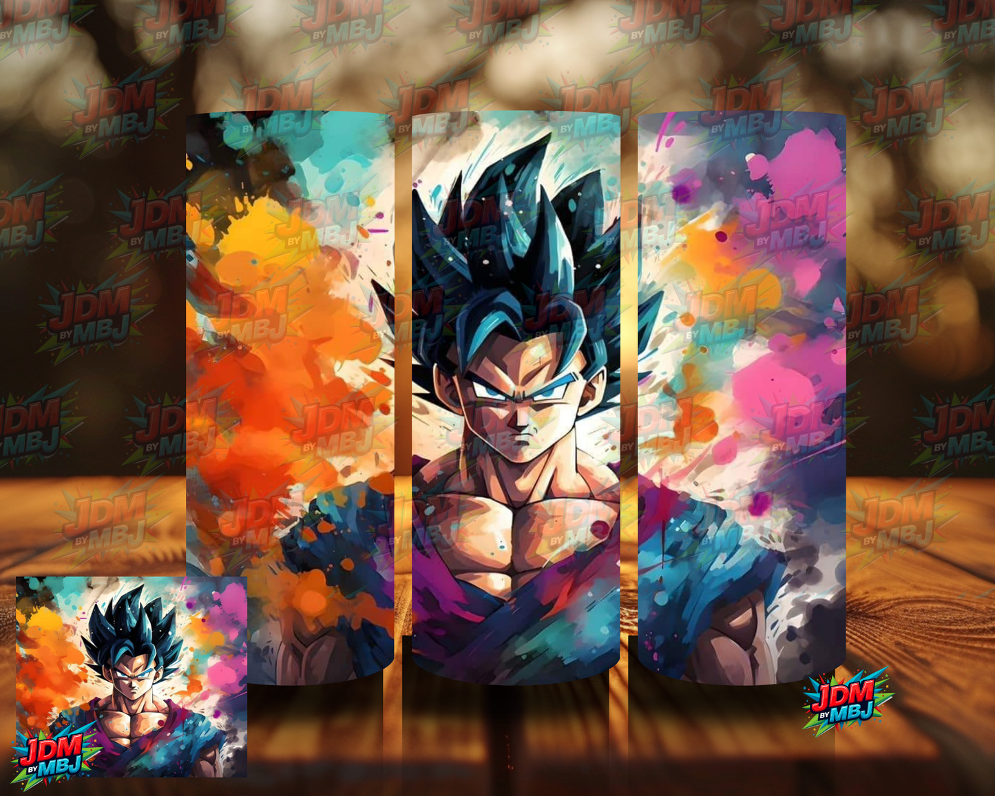 Inspired by Dragon Ball Z Sublimation Prints