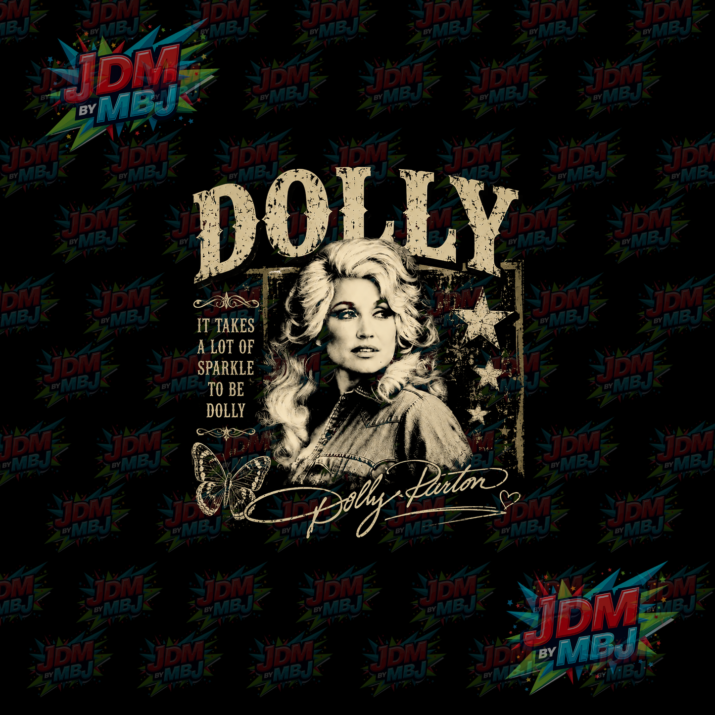 Iron On - Dolly Parton DTF