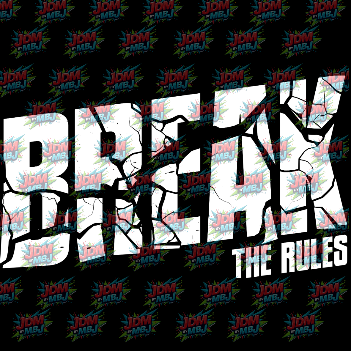 Break The Rules 'White' - Hoodie