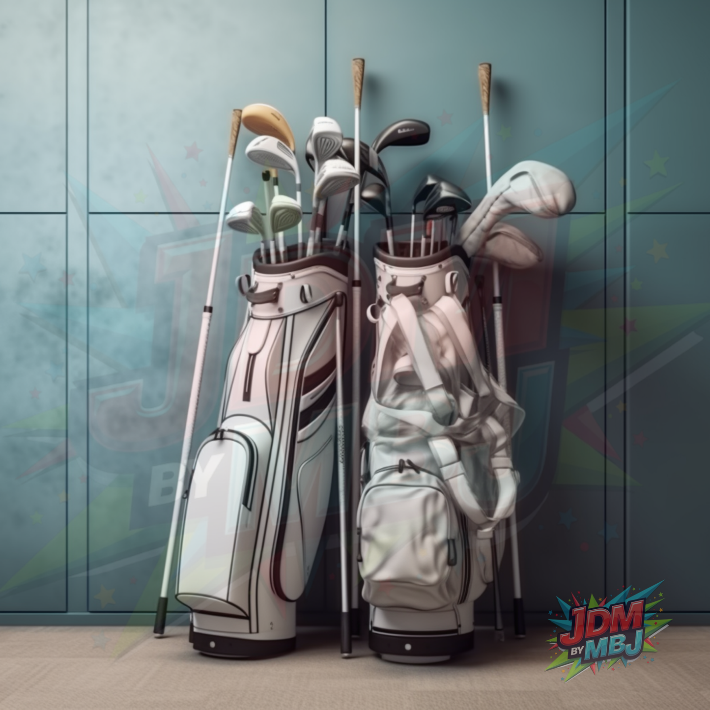 Inspirado en las impresiones de sublimación de golf