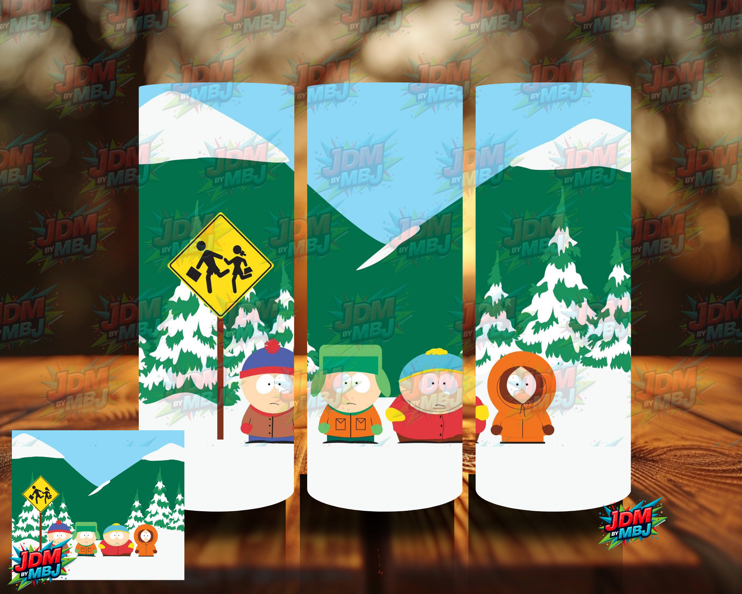 Inspired by South Park Sublimation Prints