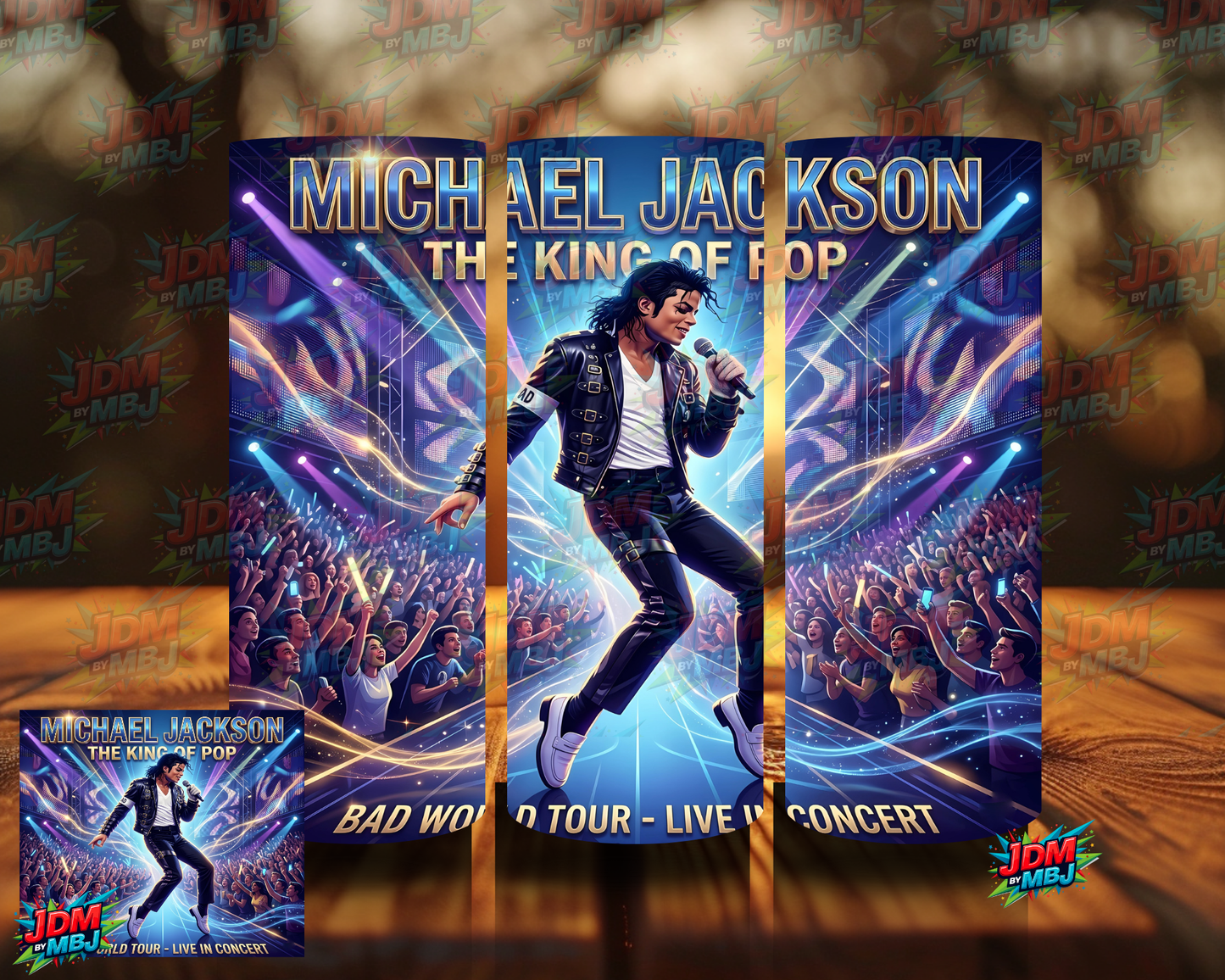 Inspired by Michael Jackson "King Of Pop" Sublimation Prints