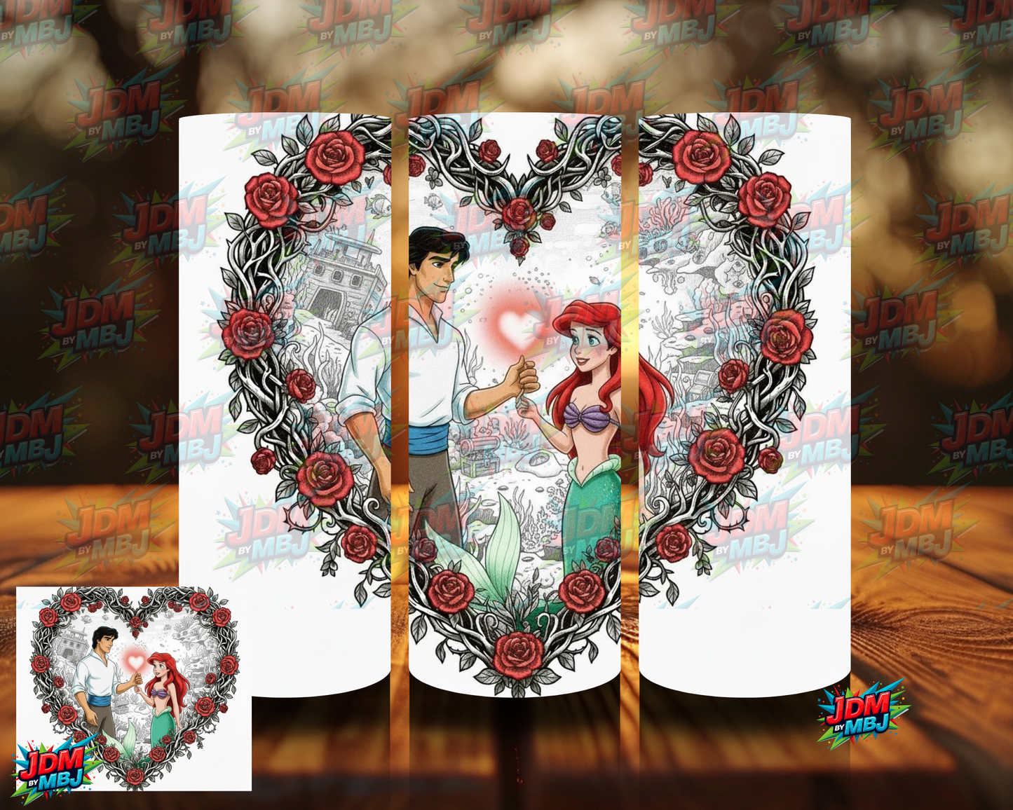 Inspired by Disney Hearts Sublimation Prints