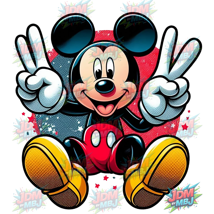 Iron On - Micky Mouse DTF 25cm