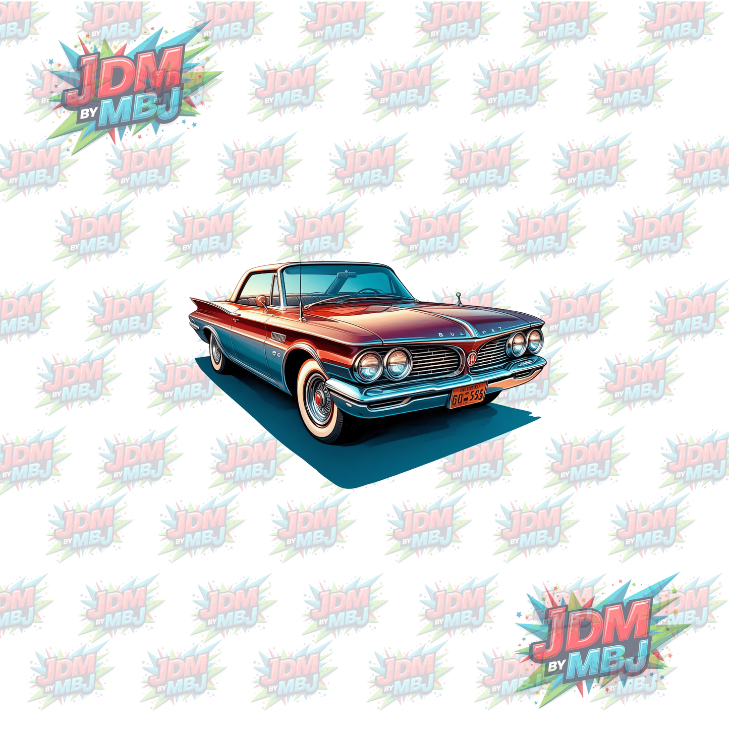 Iron On - Classic Vintage Cars DTF 20cm