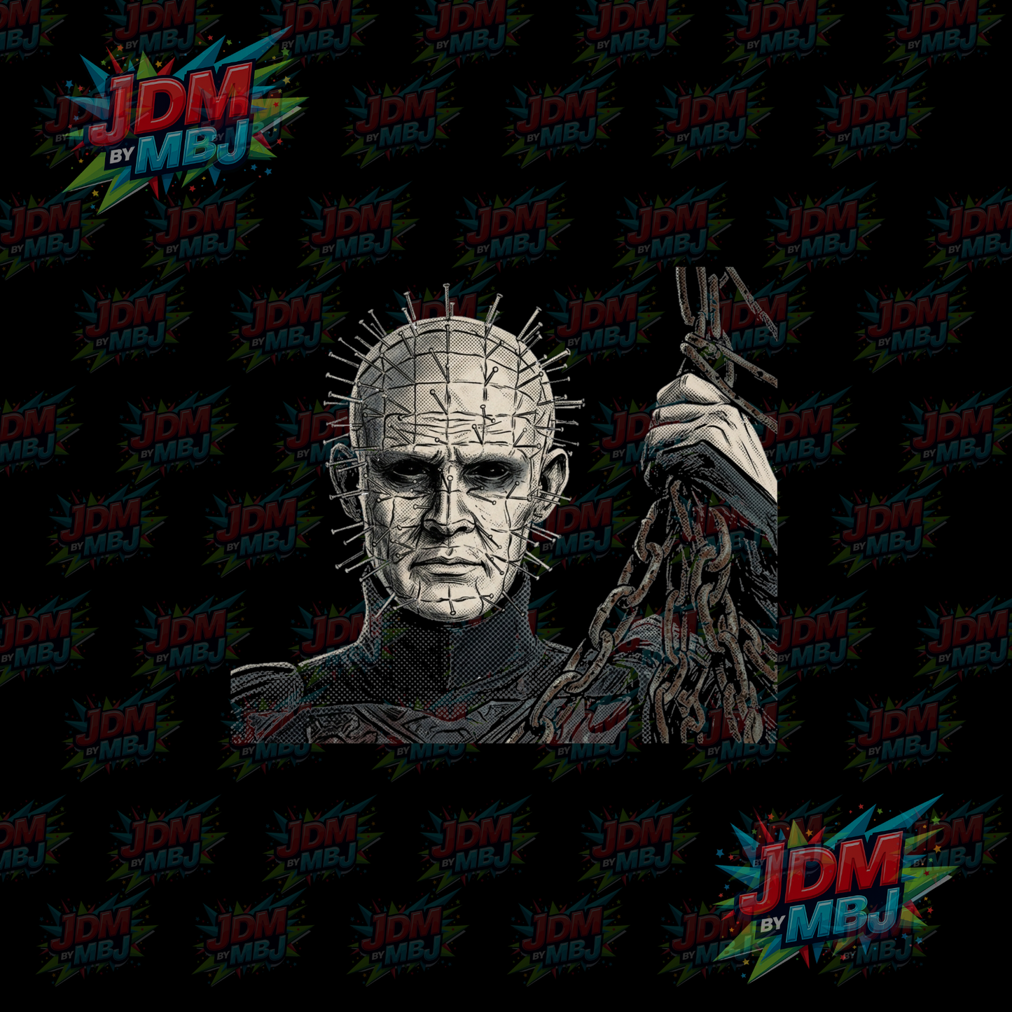 Iron On - Horror 'Halftone' DTF