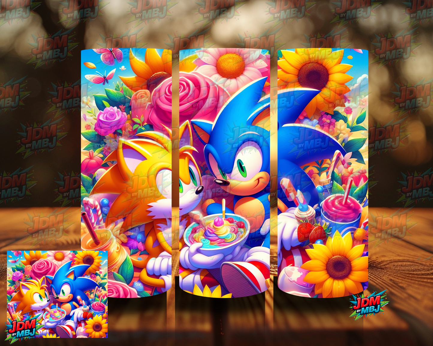 Inspired by Sonic The Hedgehog Sublimation Prints