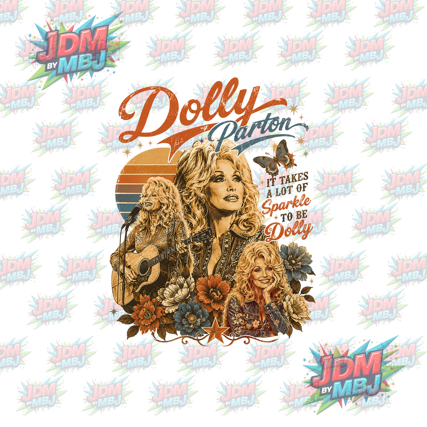 Iron On - Dolly Parton DTF