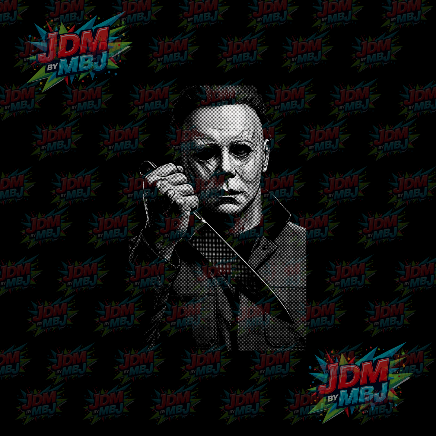 Iron On - Horror 'Halftone' DTF