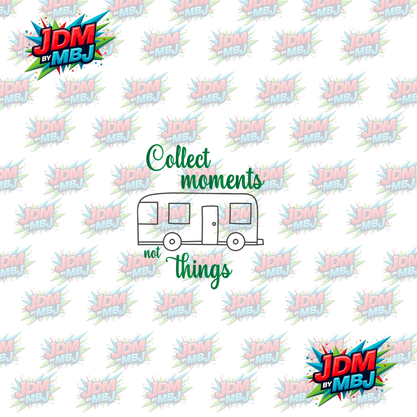 Iron On - Collect Moments and Things DTF 20cm